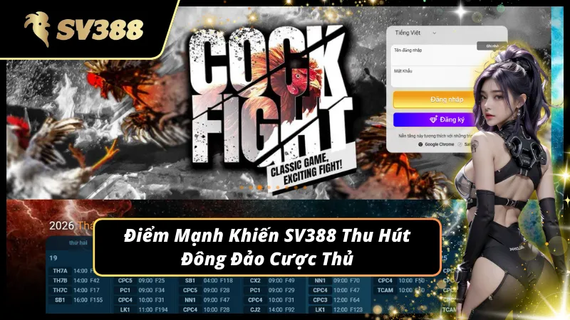 Lý do SV388 là lựa chọn hàng đầu của mọi dân chơi