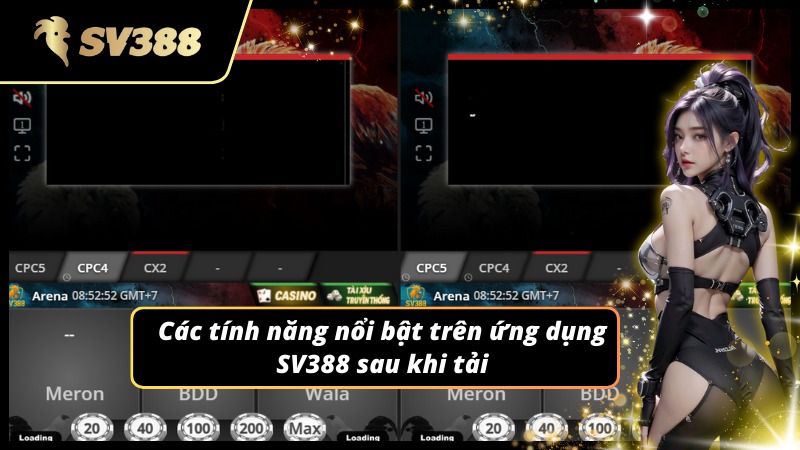 Tính năng hay ho có trong app SV388 mới tải về